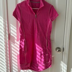 Tommy Bahama Tobago Bay Pink Zip-Up Dress